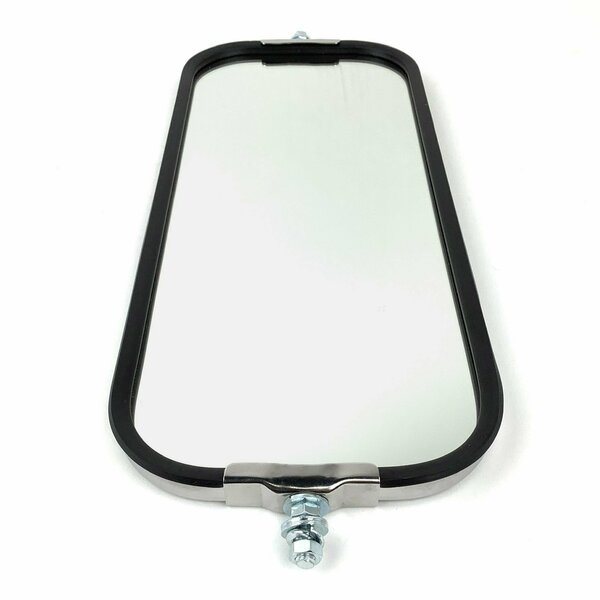 Retrac 7in x 16in Stainless Rib-Back West Coast Mirror Head 610226